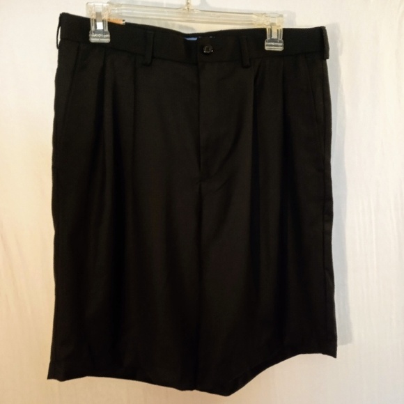 NWOT CROFT&BARROW Men's Pleated Shorts Sz 32 - Picture 3 of 5